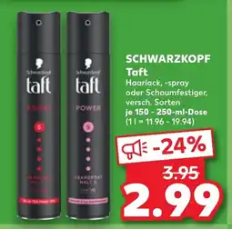 Kaufland DE SCHWARZKOPF Taft tilbud