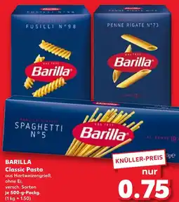 Kaufland DE BARILLA Classic Pasta tilbud