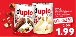 Kaufland DE DUPLO Waffel-Schokoriegel tilbud