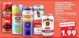 Kaufland DE CAPTAIN MORGAN, SMIRNOFF, GORDON'S, JOHNNIE WALKER, tilbud