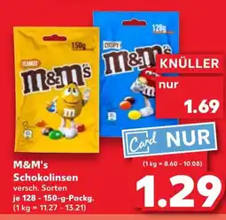 Kaufland DE M&M's Schokolinsen tilbud