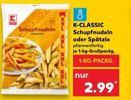 Kaufland DE K-CLASSIC Schupfnudeln oder Spätzle tilbud