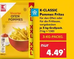 Kaufland DE K-CLASSIC Pommes Frites tilbud