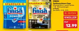Kaufland DE FINISH Spülmaschinen-Caps tilbud