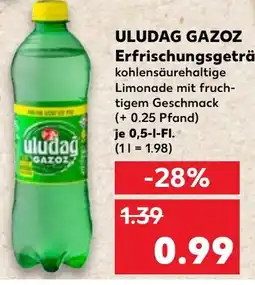 Kaufland DE ULUDAG GAZOZ Erfrischungsgetränk tilbud