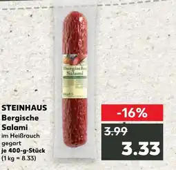 Kaufland DE STEINHAUS Bergische Salami tilbud