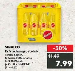 Kaufland DE SINALCO Erfrischungsgetränk tilbud