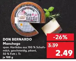 Kaufland DE DON BERNARDO Manchego tilbud