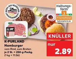 Kaufland DE K-PURLAND Hamburger tilbud