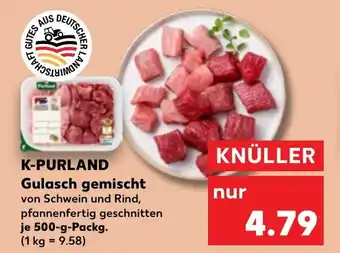 Kaufland DE K-PURLAND Gulasch gemischt tilbud