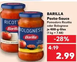 Kaufland DE BARILLA Pasta-Sauce tilbud
