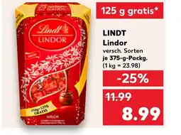 Kaufland DE LINDT Lindor tilbud