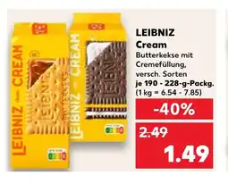 Kaufland DE LEIBNIZ Cream tilbud