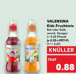 Kaufland DE VALENSINA Kids fruchtmix tilbud