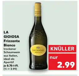Kaufland DE LA GIOIOSA Frizzante bianco tilbud