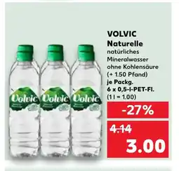 Kaufland DE VOLVIC Naturelle tilbud