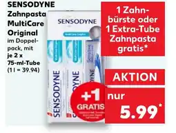 Kaufland DE SENSODYNE Zahnpasta multicare original tilbud