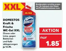 Kaufland DE DOMESTOS Kraft & frische wc-gel xxl tilbud