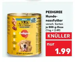 Kaufland DE PEDIGREE Hunde- nassfutter tilbud