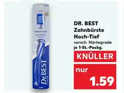 Kaufland DE DR. BEST Zahnbürste hoch-tief tilbud
