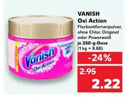 Kaufland DE VANISH Oxi action tilbud