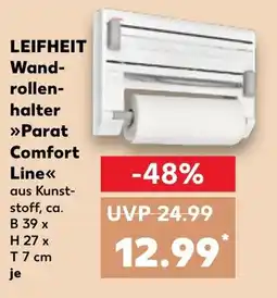 Kaufland DE LEIFHEIT Wand-rollen-halter parat comfort line tilbud
