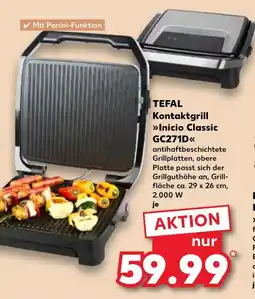 Kaufland DE Tefal kontaktgrill inicio classic gc271d tilbud