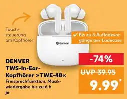 Kaufland DE DENVER Tws-in-ear- kopfhörer twe-48 tilbud