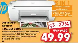 Kaufland DE ALL IN ONE Drucker deskjet 2810e tilbud