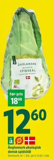 Coop 365 Änglamark økologisk dansk spidskål tilbud
