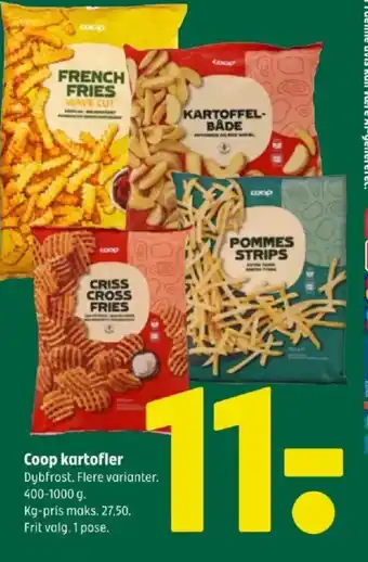 Coop 365 Coop kartofler tilbud
