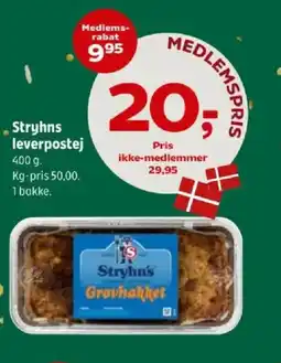 Coop 365 Stryhns leverpostej tilbud