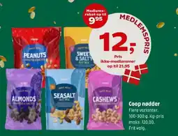 Coop 365 Coop nødder tilbud