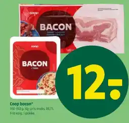 Coop 365 Coop bacon tilbud