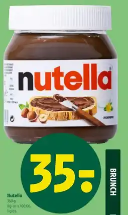 Coop 365 Nutella tilbud