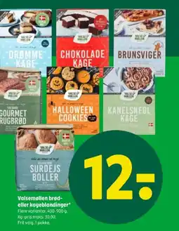 Coop 365 Valsemøllen brød- eller kageblandinger tilbud