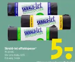 Coop 365 Skrald-let affaldsposer tilbud