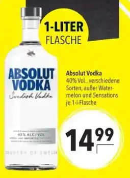 Citti Absolut Vodka tilbud