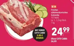 Citti Frisches südamerikanisches Entrecôte tilbud