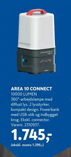 Davidsen AREA 10 CONNECT, DKK 1745 tilbud