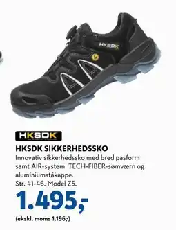 Davidsen Innovativ sikkerhedssko med bred pasform samt, DKK 1495 tilbud