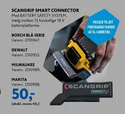 Davidsen SCANGRIP SMART CONNECTOR, DKK 50 tilbud