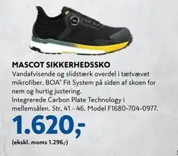 Davidsen MASCOT SIKKERHEDSSKO, DKK 1620 tilbud