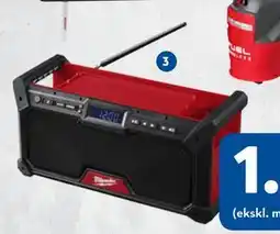 Davidsen MILWAUKEE RADIO 18 V, DKK 1870 tilbud