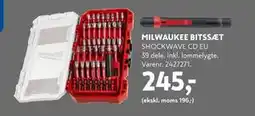 Davidsen MILWAUKEE BITSSÆT, DKK 245 tilbud