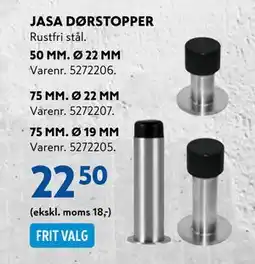 Davidsen JASA DØRSTOPPER, DKK 22.5 tilbud