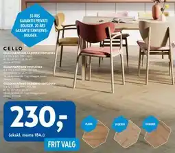 Davidsen CELLO MANTARO SILDEBEN VINYLGULV, DKK 230 tilbud