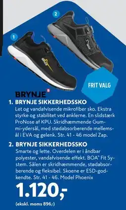 Davidsen BRYNJE SIKKERHEDSSKO, DKK 1120 tilbud