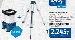 Davidsen BOSCH LAMPE 18 V, DKK 2245 tilbud