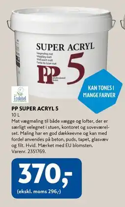 Davidsen PP SUPER ACRYL 5, DKK 370 tilbud